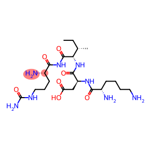 L-赖氨酰-L-ALPHA-天冬氨酰-L-异亮氨酰-N5-(氨基羰基)-L-鸟氨酰胺