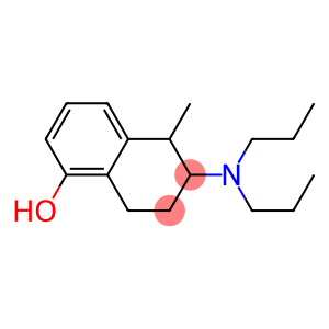 5-hydroxy-1-methyl-2-(di-n-propylamino)tetralin