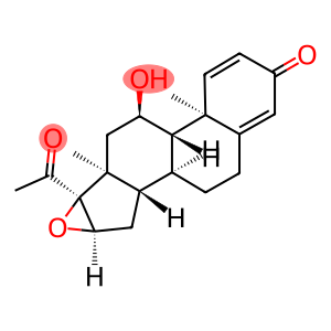 16,17α-epoxy-11α-hydroxypregn-1,4-diene-3,21-dione