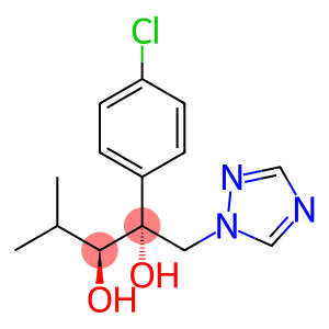 2,3-Pentanediol, 2-(4-chlorophenyl)-4-methyl-1-(1H-1,2,4-triazol-1-yl)-, (R*,S*)- (9CI)