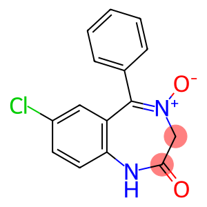 7-Chloro-1,3-dihydro-5-phenyl-2H-1,4-benzodiazepin-2-one 4-oxide