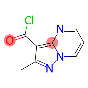 Pyrazolo[1,5-a]pyrimidine-3-carbonyl chloride, 2-methyl- (9CI)