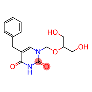 1-((2-hydroxy-1-(hydroxymethyl)ethoxy)methyl)-5-benzyluracil