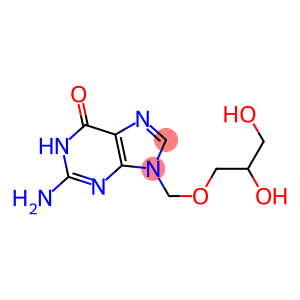 9-((2,3-dihydroxy-1-propoxy)methyl)guanine