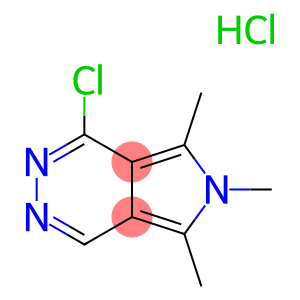 1-CHLORO-5,6,7-TRIMETHYL-6H-PYRROLO[3,4-D]PYRIDAZINE HYDROCHLORIDE