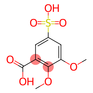 2,3-dimethoxy-5-sulphobenzoic acid