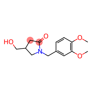 1-(3,4-Dimethoxy-benzyl)-4-hydroxymethyl-pyrrolidin-2-one