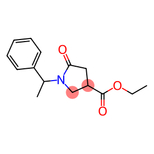 ethyl 5-oxo-1-(1-phenylethyl)pyrrolidine-3-carboxylate