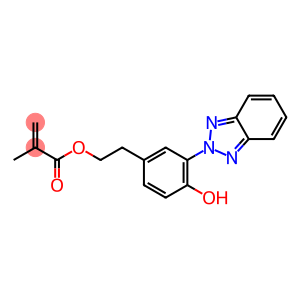 2-[3-(2H-苯并三唑-2-基)-4-羟基苯基]乙基-2-甲基丙烯酸酯