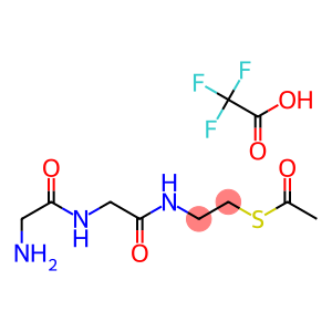 S-[2-[[2-[(2-aminoacetyl)amino]acetyl]amino]ethyl] ethanethioate