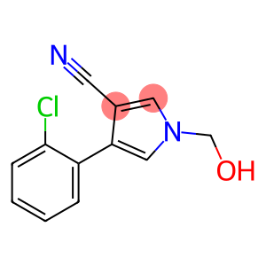 4-(2-CHLOROPHENYL)-1-(HYDROXYMETHYL)-1H-PYRROLE-3-CARBONITRILE