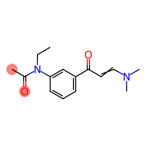 n-{3-[(2e)-3-(dimethylamino)prop-2-enoyl]phenyl}-n-ethylacetamide