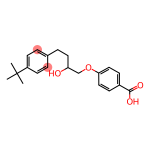 4-[4-[4-(tert-Butyl)phenyl]-2-hydroxybutoxy]benzoic acid