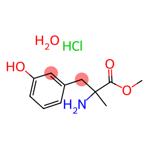 DL-2-METHYL-3-(3-HYDROXYPHENYL)ALANINE METHYL ESTER HYDROCHLORIDE, MONOHYDRATE