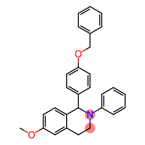 1-(4-(Benzyloxy)phenyl)-6-methoxy-2-phenyl-1,2,3,4-tetrahydroisoquinoline
