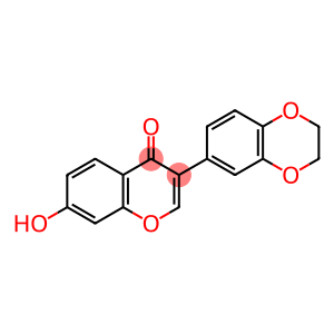 3-(2,3-二氢苯并[B][1,4]二噁英-6-基)-7-羟基-4H-色烯-4-酮