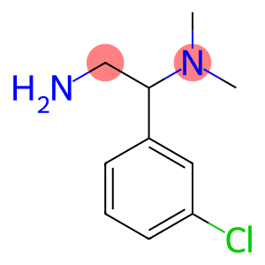 [2-Amino-1-(3-chlorophenyl)ethyl]dimethylamine