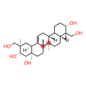 (+)-Oleana-12-ene-3β,21β,22β,24,29-pentol