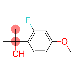 Benzenemethanol, 2-fluoro-4-methoxy-α,α-dimethyl-