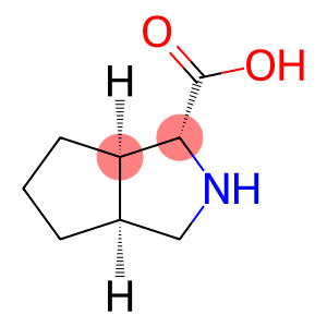 Cyclopenta[c]pyrrole-1-carboxylic acid, octahydro-, (1-alpha-,3a-alpha-,6a-alpha-)- (9CI)