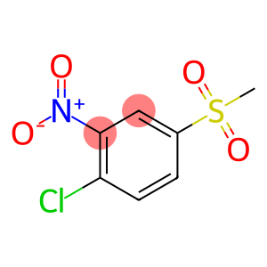 Benzene, 1-chloro-4-(methylsulfonyl)-2-nitro-