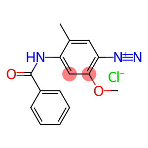 4-(benzoylamino)-2-methoxy-5-methylbenzenediazonium chloride