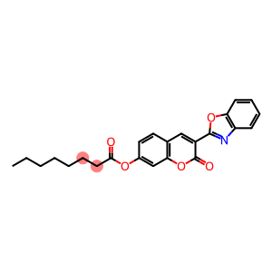 3-(2-BENZOXAZOLYL)UMBELLIFERYL OCTANOATE