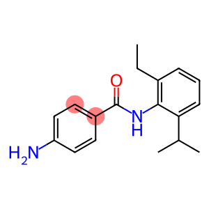 4-amino-N-(2-ethyl-6-propan-2-yl-phenyl)benzamide