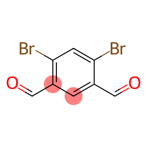 2,4-dibromobenzene-1,5-dicarbaldehyde