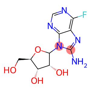 6-Fluoro-8-amino-purine riboside