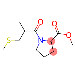 Methyl 1-[2-methyl-3-(methylsulfanyl)propanoyl]-2-pyrrolidinecarboxyla te