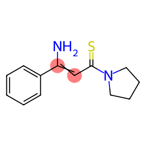 2-Propene-1-thione, 3-amino-3-phenyl-1-(1-pyrrolidinyl)-