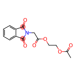 2-(acetyloxy)ethyl (1,3-dioxo-1,3-dihydro-2H-isoindol-2-yl)acetate