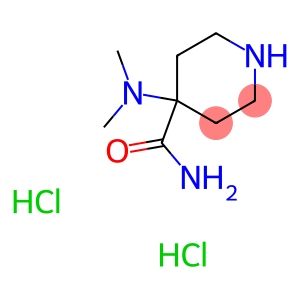 4-(dimethylamino)piperidine-4-carboxamide dihydrochloride