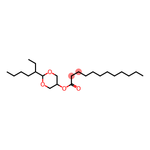 2-(1-ethylpentyl)-1,3-dioxan-5-yl laurate