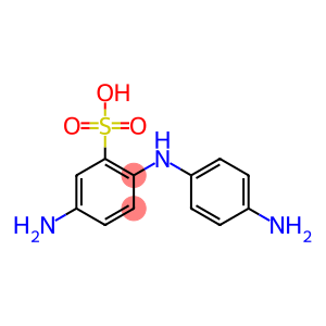 Benzenesulfonic acid, 5-amino-2-[(4-aminophenyl)amino]-, diazotized, coupled with 5,5'-[(5-hydroxy-1,3-phenylene)bis(oxy)]bis[1,3-benzenediol], sodium salt