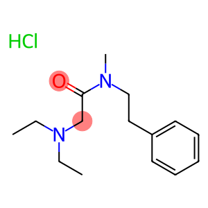 2-diethylamino-N-methyl-N-phenethyl-acetamide hydrochloride