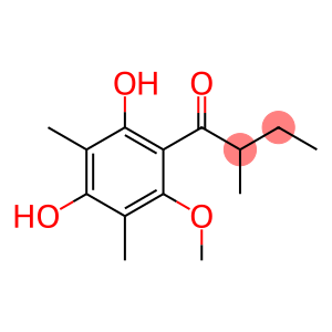 2,6-Dimethyl-3-O-methyl-4-(2-methylbutyryl)phloroglucinol