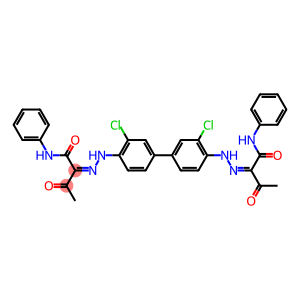 (2Z)-2-[[2-chloro-4-[3-chloro-4-[(2Z)-2-[2-oxo-1-(phenylcarbamoyl)propylidene]hydrazinyl]phenyl]phenyl]hydrazinylidene]-3-oxo-N-phenyl-butanamide