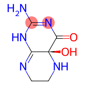 4(1H)-Pteridinone,2-amino-4a,5,6,7-tetrahydro-4a-hydroxy-,(S)-(9CI)