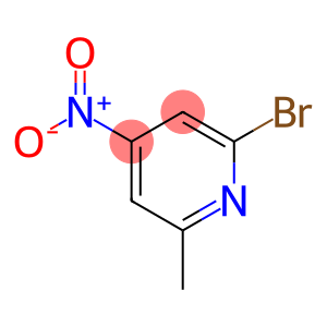 2-Bromo-6-methyl-4-nitropyridine ,97%