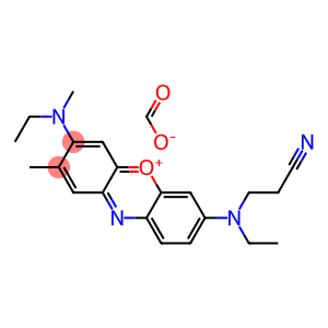 7-[(2-cyanoethyl)ethylamino]-3-(ethylmethylamino)-2-methylphenoxazin-5-ium formate