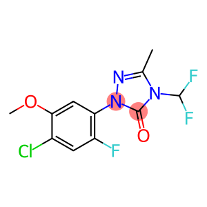 2-(4-chloro-2-fluoro-5-methoxyphenyl)-4-(difluoromethyl)-5-methyl-2H-1,2,4-triazol-3(4H)-one