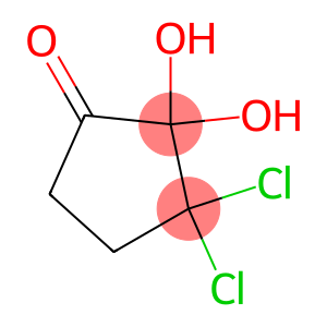 3,3-dichloro-2,2-dihydroxy-cyclopentanone