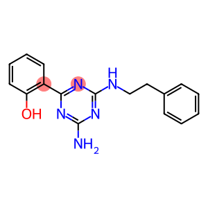 2-(4-amino-6-phenethylamino-[1,3,5]triazin-2-yl)-phenol