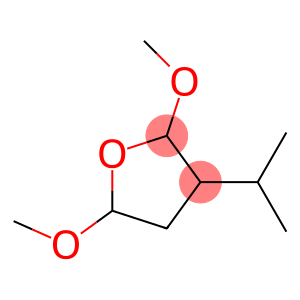 Furan, tetrahydro-2,5-dimethoxy-3-(1-methylethyl)- (9CI)