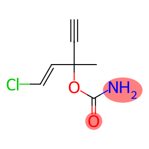 Carbamic acid, 3-chloro-1-ethynyl-1-methylallyl ester (6CI)