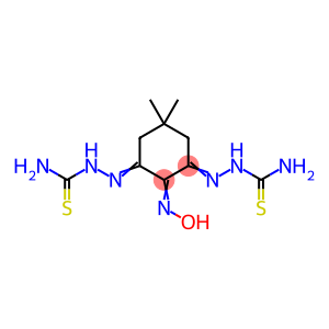 2-(Hydroxyimino)dimedone di(thiosemicarbazone)