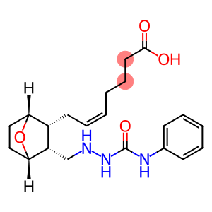 5-Heptenoic acid, 7-(3-((2-((phenylamino)carbonyl)hydrazino)methyl)-7-oxabicyclo(2.2.1)hept-2-yl)-, (1alpha,2beta(Z),3beta,4alpha)-(+-)-