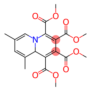 7,9-Dimethyl-9aH-quinolizine-1,2,3,4-tetracarboxylic acid tetramethyl ester